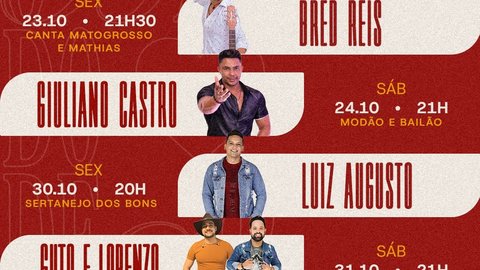 Show com Giuliano Castro