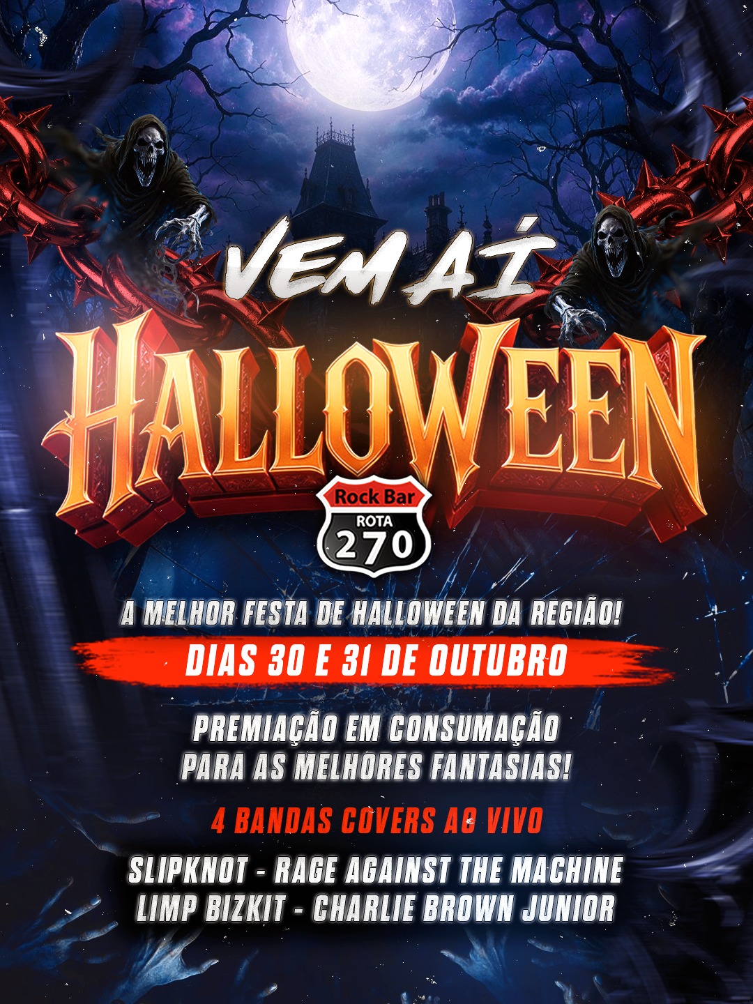 Halloween Rock Bar Rota 270