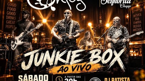 Banda Junkie Box ao vivo no Enjoy