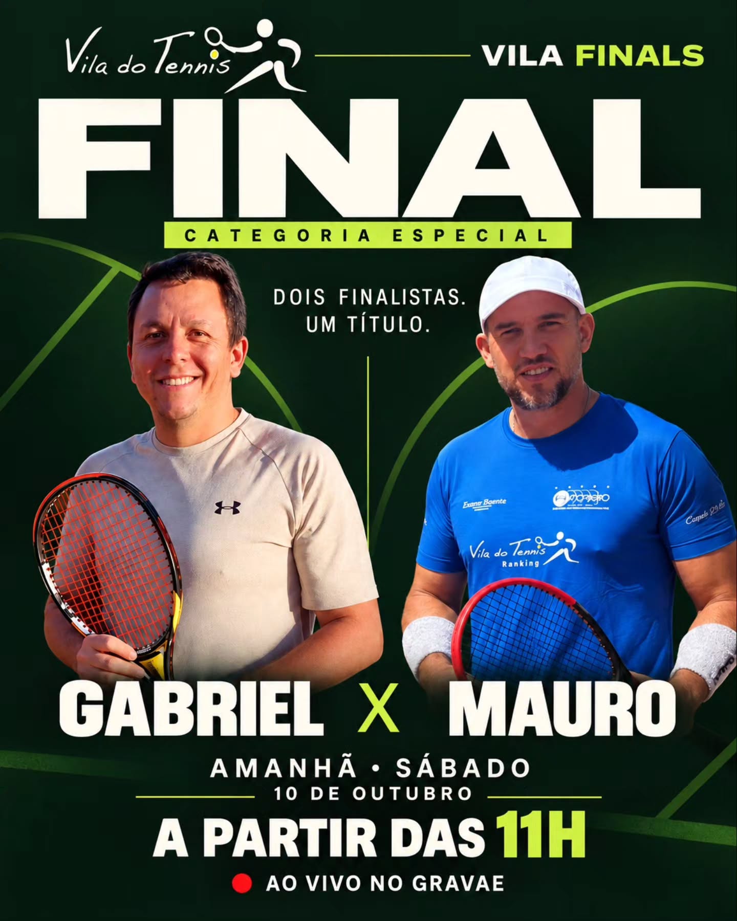 Final Categoria Especial Vila Finals: Gabriel x Mauro