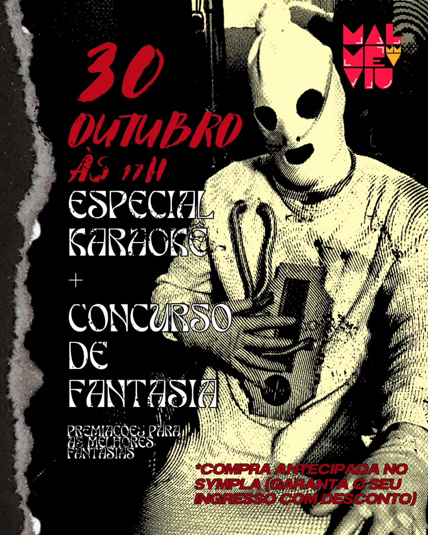 Especial Karaokê + Concurso de Fantasia