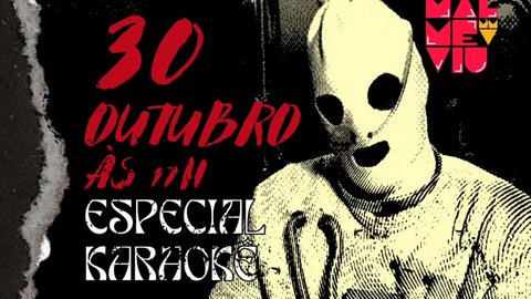 Especial Karaokê + Concurso de Fantasia