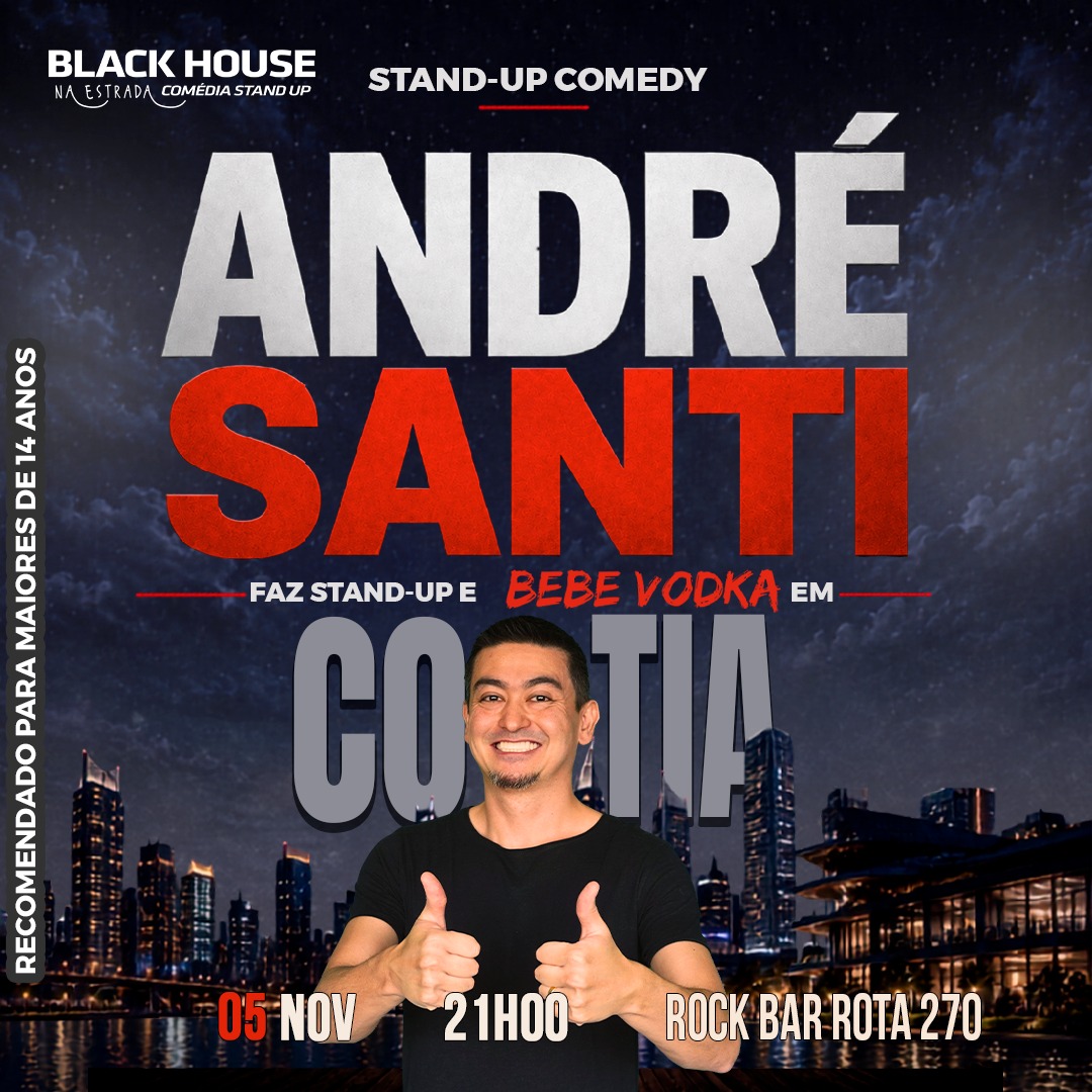 André Santi em Cotia