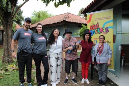 SESI Diverte reúne crianças e famílias em dia de lazer e cultura em Cotia